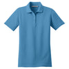 Port Authority Women's Celadon Blue Stain-Resistant Polo