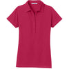 Port Authority Women's Red Modern Stain Resistant Polo