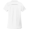 Port Authority Women's White Pinpoint Mesh Zip Polo