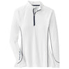 Peter Millar Women's White/Navy Lightweight Sun Shirt