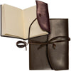 Primeline Brown Leather Wrapped Journal