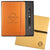 Leeman Orange Tuscany Journal & Executive Pen Set