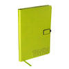 Leeman Lime-Green Tuscany Journal with Magnetic Badge Closure
