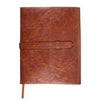 Sorento Brown Refillable Journal with Business Card Organizer
