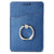 Leeman Blue Shimmer Card Holder with Metal Ring Phone Stand
