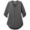 Port Authority Women's Graphite City Stretch 3/4-Sleeve Tunic