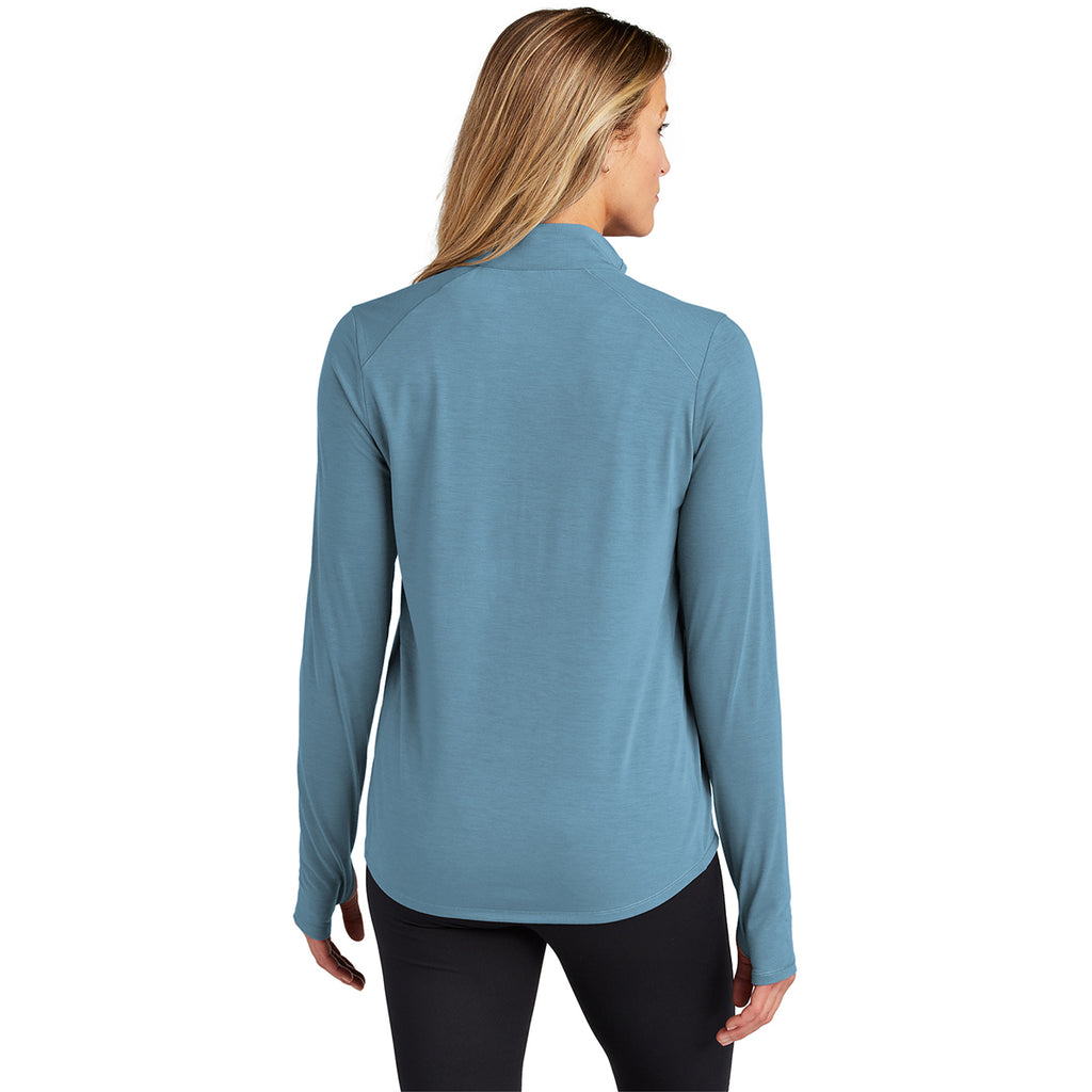 OGIO Women's Blue Mist Motion 1/4-Zip