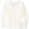 OGIO Women's Ivory Snow Luuma Flex Long Sleeve V-Neck