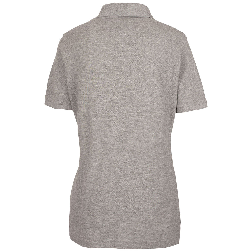 Clique Women's Grey Melange Elmira Polo