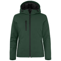 Clique Women's Bottle Green Equinox Insulated Softshell Jacket