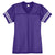 Sport-Tek Women's Purple/ White PosiCharge Replica Jersey