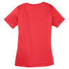 Sport-Tek Women's Hot Coral PosiCharge Competitor V-Neck Tee