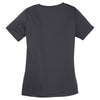 Sport-Tek Women's Iron Grey PosiCharge Competitor V-Neck Tee