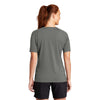 Sport-Tek Women's Dark Smoke Grey Short Sleeve Rashguard Tee