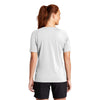 Sport-Tek Women's White Short Sleeve Rashguard Tee