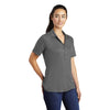 Sport-Tek Women's Dark Smoke Grey Posi-UV Pro Polo