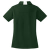 Sport-Tek Women's Forest Green/White Side Blocked Micropique Sport-Wick Polo