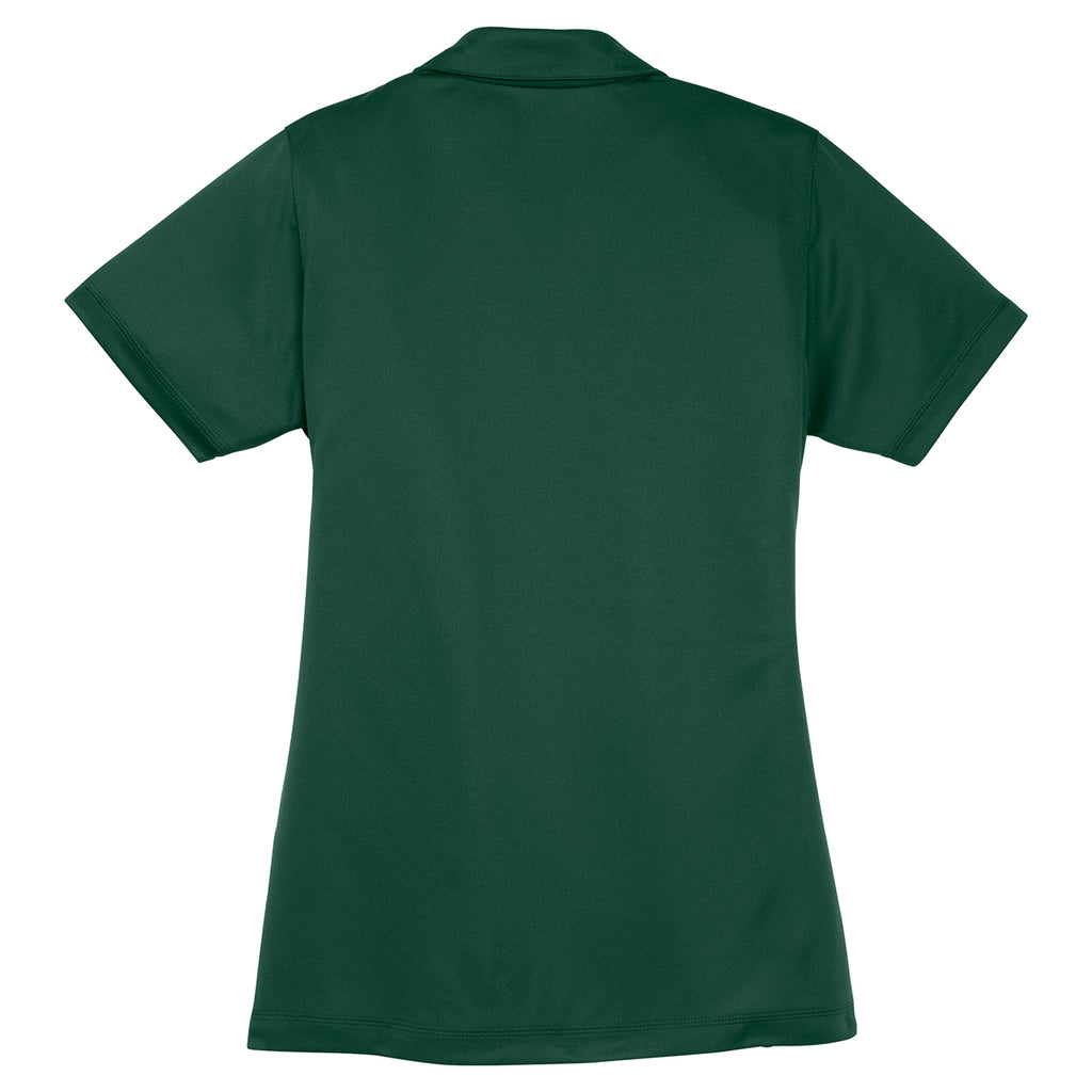 Sport-Tek Women's Forest Green PosiCharge Micro-Mesh Polo