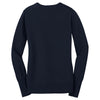 Port Authority Women's Navy V-Neck Sweater