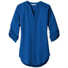 Port Authority Women's True Blue 3/4-Sleeve Tunic Blouse