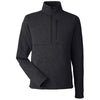 Marmot Men's Black Dropline 1/2 Zip Sweater Fleece Jacket