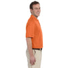 Harriton Men's Team Orange 5.6 oz. Easy Blend Polo