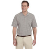 Harriton Men's Grey Heather 5.6 oz. Tall Easy Blend Polo