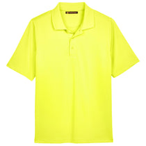 Harriton Men's Safety Yellow Advantage Snag Protection Plus Polo