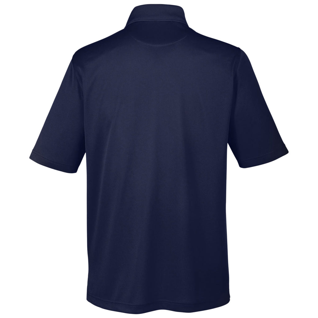 Harriton Men's Dark Navy Advantage Snag Protection Plus Pocket Polo