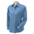 Harriton Women's Light Denim 6.5 oz. Long-Sleeve Denim Shirt