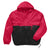 Harriton Men's Red/Black Packable Nylon Jacket