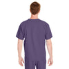 Harriton Men's Deep Purple Restore 4.9 oz. Scrub Top