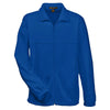 Harriton Men's True Royal 8 oz. Full-Zip Fleece