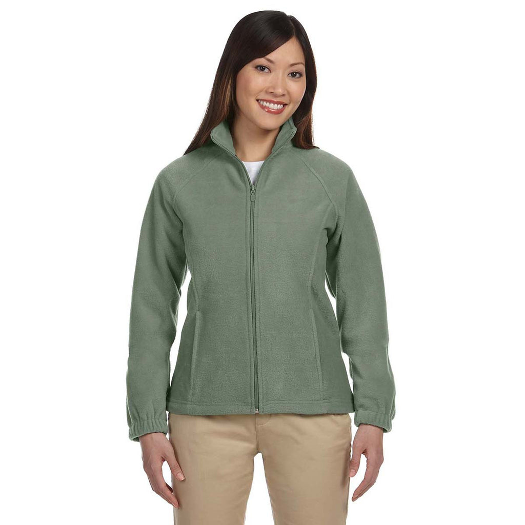 Harriton Women's Dill 8 oz. Full-Zip Fleece