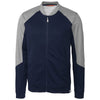 Cutter & Buck Men's Navy Pop Fly Full Zip