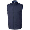 Cutter & Buck Men's Liberty Navy Stealth Full Zip Vest