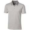 Cutter & Buck Men's Polished Forge Polo Tonal Stripe Tailored Fit