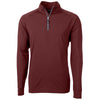 Cutter & Buck Men's Bordeaux Adapt Eco Knit Stretch Recycled Quarter Zip Pullover