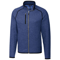 Cutter & Buck Men's Tour Blue Heather Mainsail Jacket