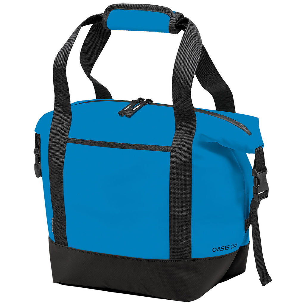 Stormtech Azure Blue/ Black Oasis 24 Pack Cooler Bag