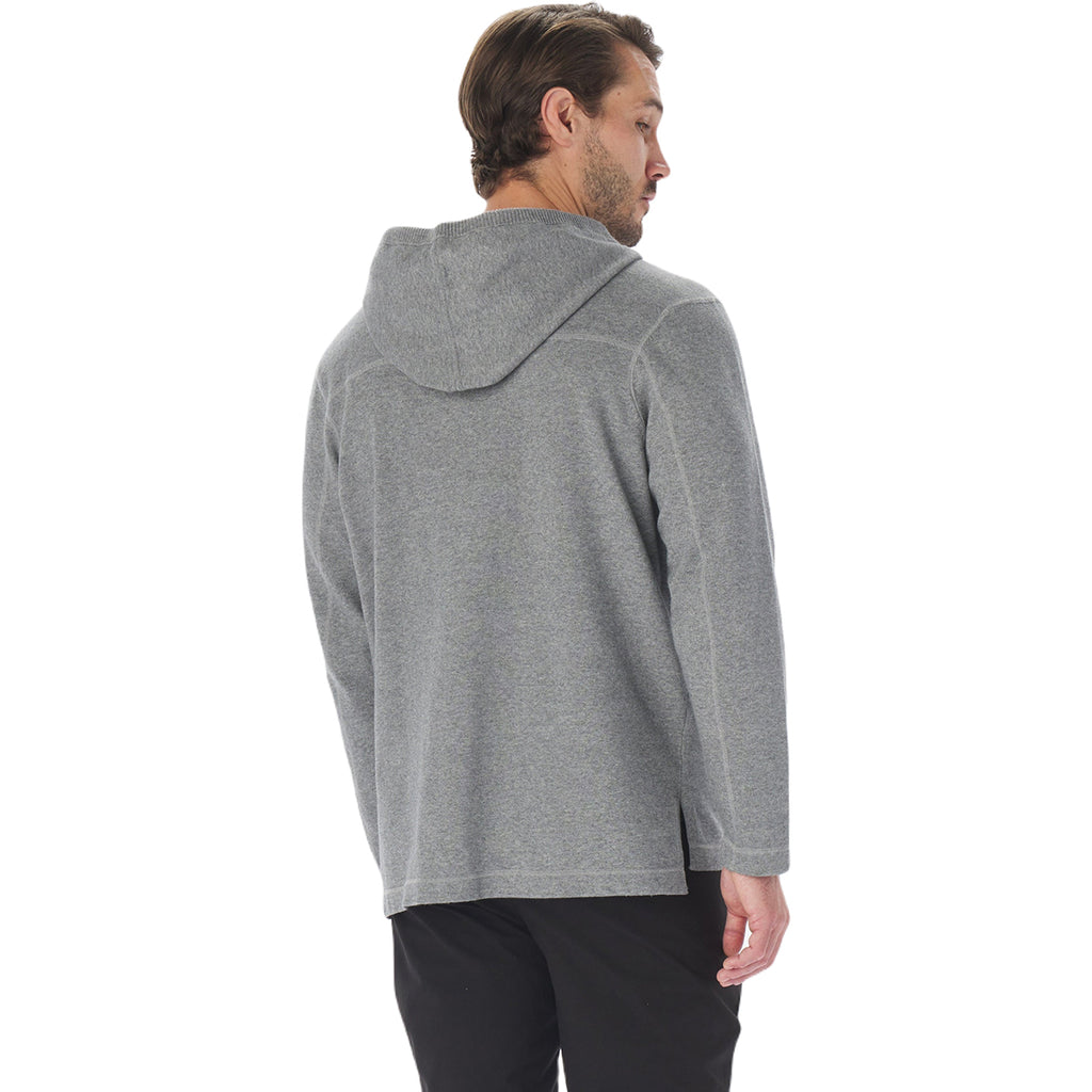 Glyder Men's Smoke Grey Ace Hooded Sweater