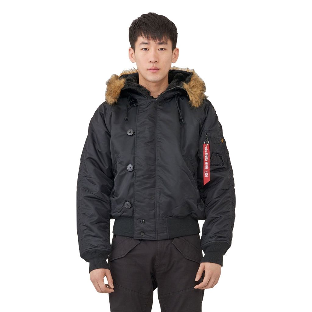 Alpha Industries Men's Black N-2B Parka