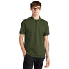 Mercer+Mettle Men's Townsend Green Stretch Heavyweight Pique Polo