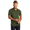 Mercer+Mettle Men's Townsend Green Stretch Pique Full-Button Polo