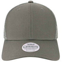 Legacy Dark Grey/Dark Grey Mid-Pro Snapback Trucker Cap