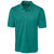 Clique Men's Teal Green Spin Pique Polo