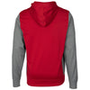 Clique Men's Cardinal Red Helsa Sport Colorblock Pullover