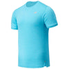 New Balance Men's Virtual Sky Heather Impact Run Short Sleeve