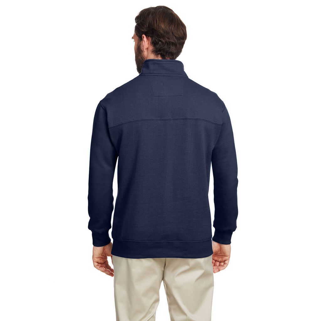 Nautica Men's Nautica Navy Anchor Quarter-Zip Pullover