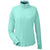 Nautica Women's Cool Mint Saltwater Quarter-Zip Pullover